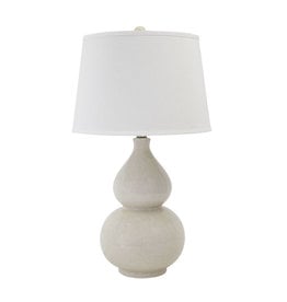 Ceramic Table Lamp Saffi Cream