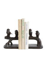 DA7559 5L x 41/4 W Resin Bird on Branch Bookends (SET)