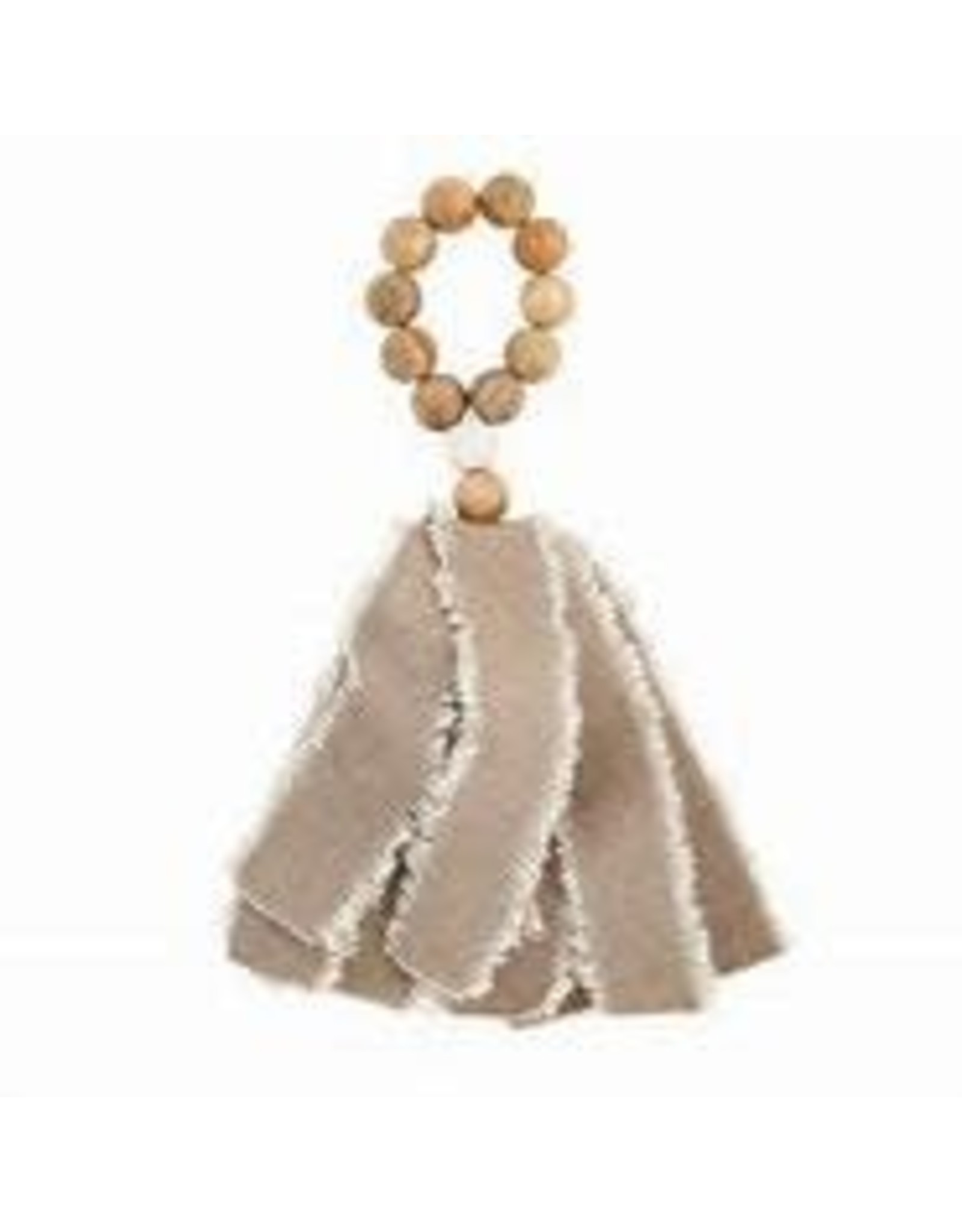 49500019 Beaded Fringe Napkin Ring