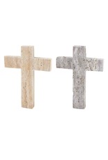 40030167 Travertine Cross