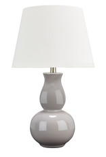 L180154   Ceramic Table Lamp Gray