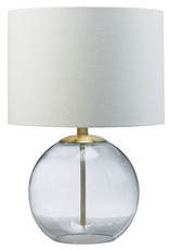 L430744 Table Lamp Clear/Brass