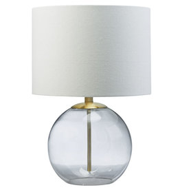 Table Lamp Clear/Brass L430744