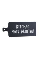 85776 Wooden Wall Sign Kitchen Help Wanted