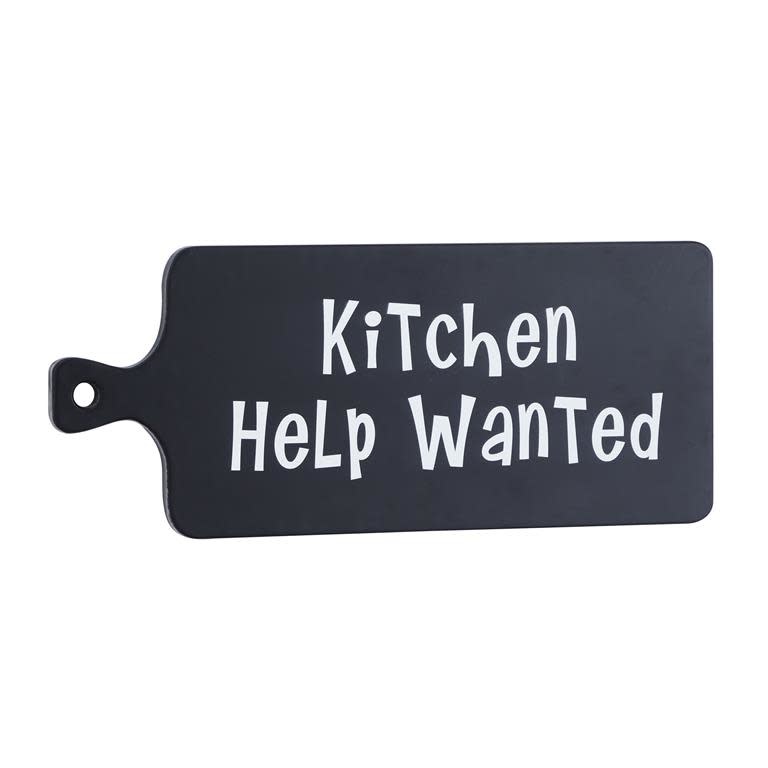 85776 Wooden Wall Sign Kitchen Help Wanted Phillips Trading