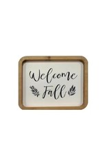 MT3354 Wd Sign  Welcome Fall