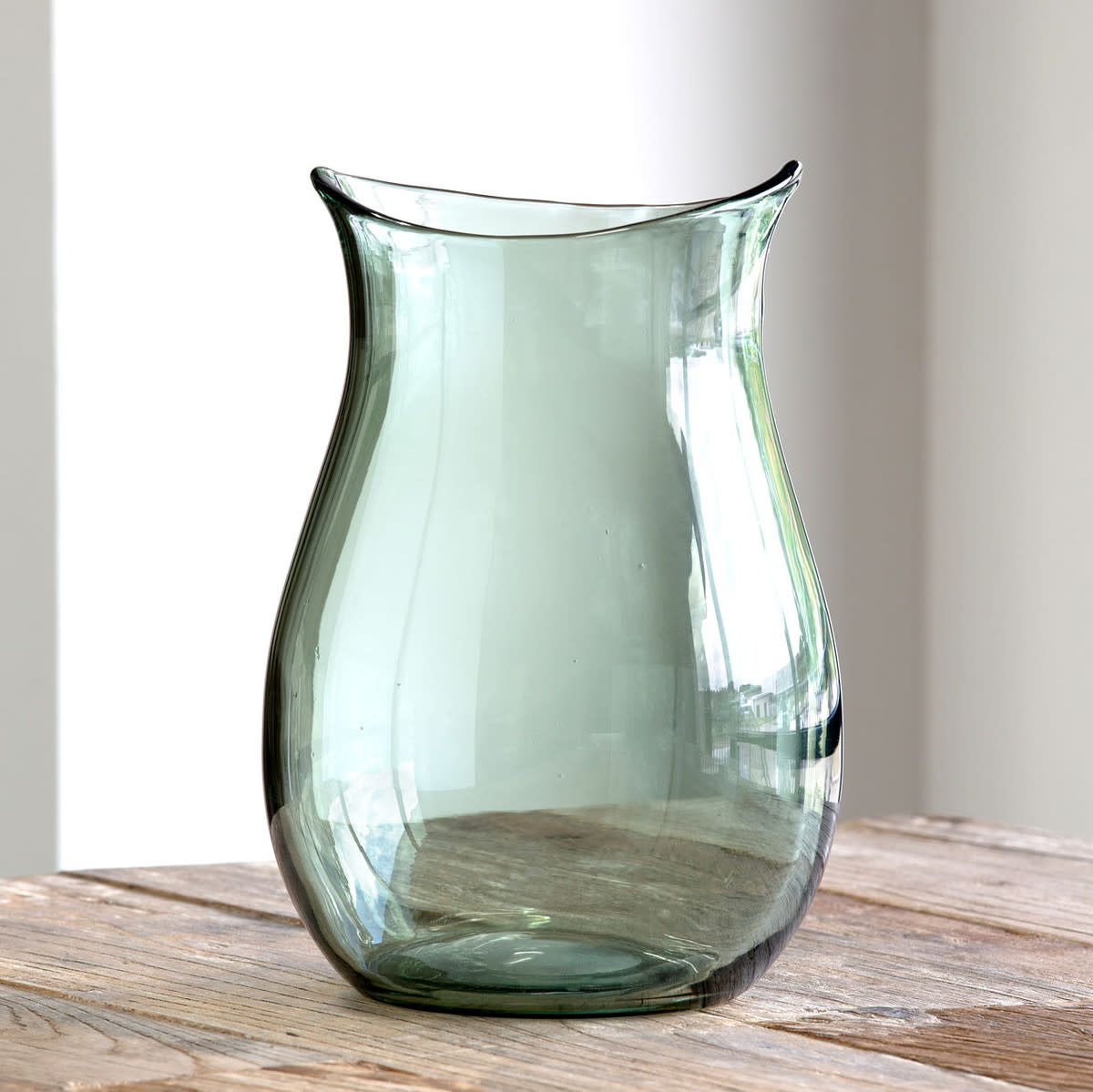 ECL00629 Greenfield Glass Vase Large - Phillips Trading