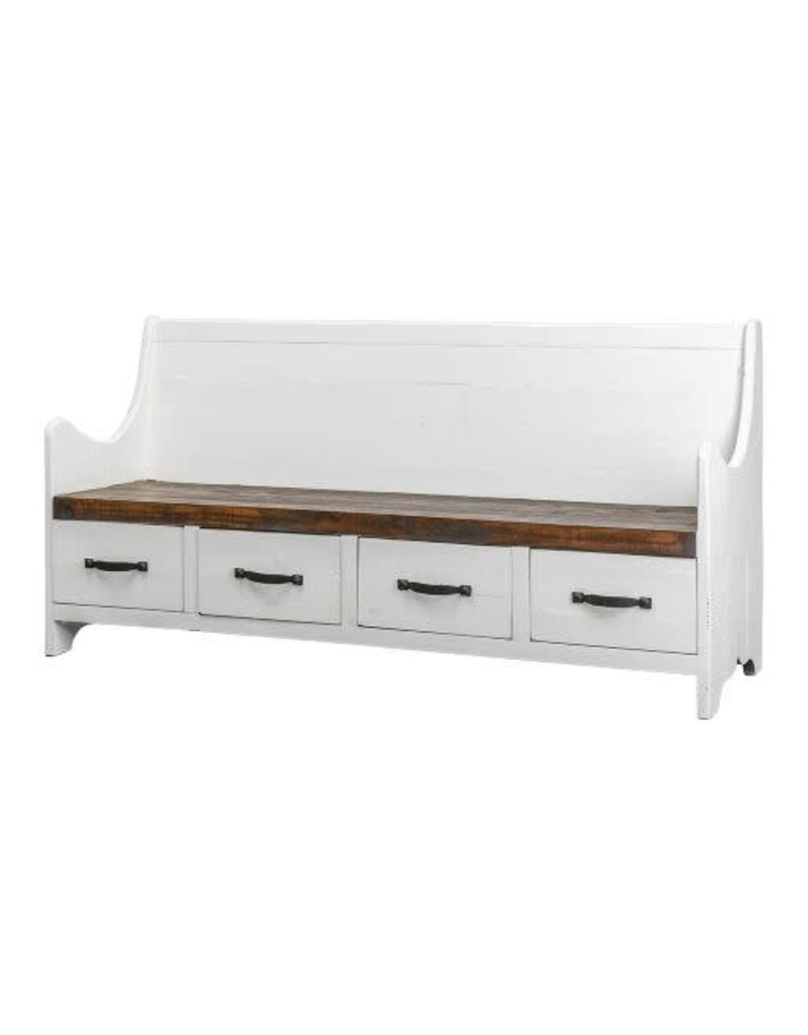 BAN 300 Bench w Drawers  72x19x36