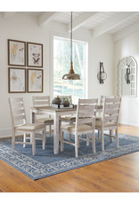 D394-425 Dining Room Table SET/7 TBL:36" W x 60" D x 30" H