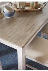 D394-425 Dining Room Table SET/7 TBL:36" W x 60" D x 30" H