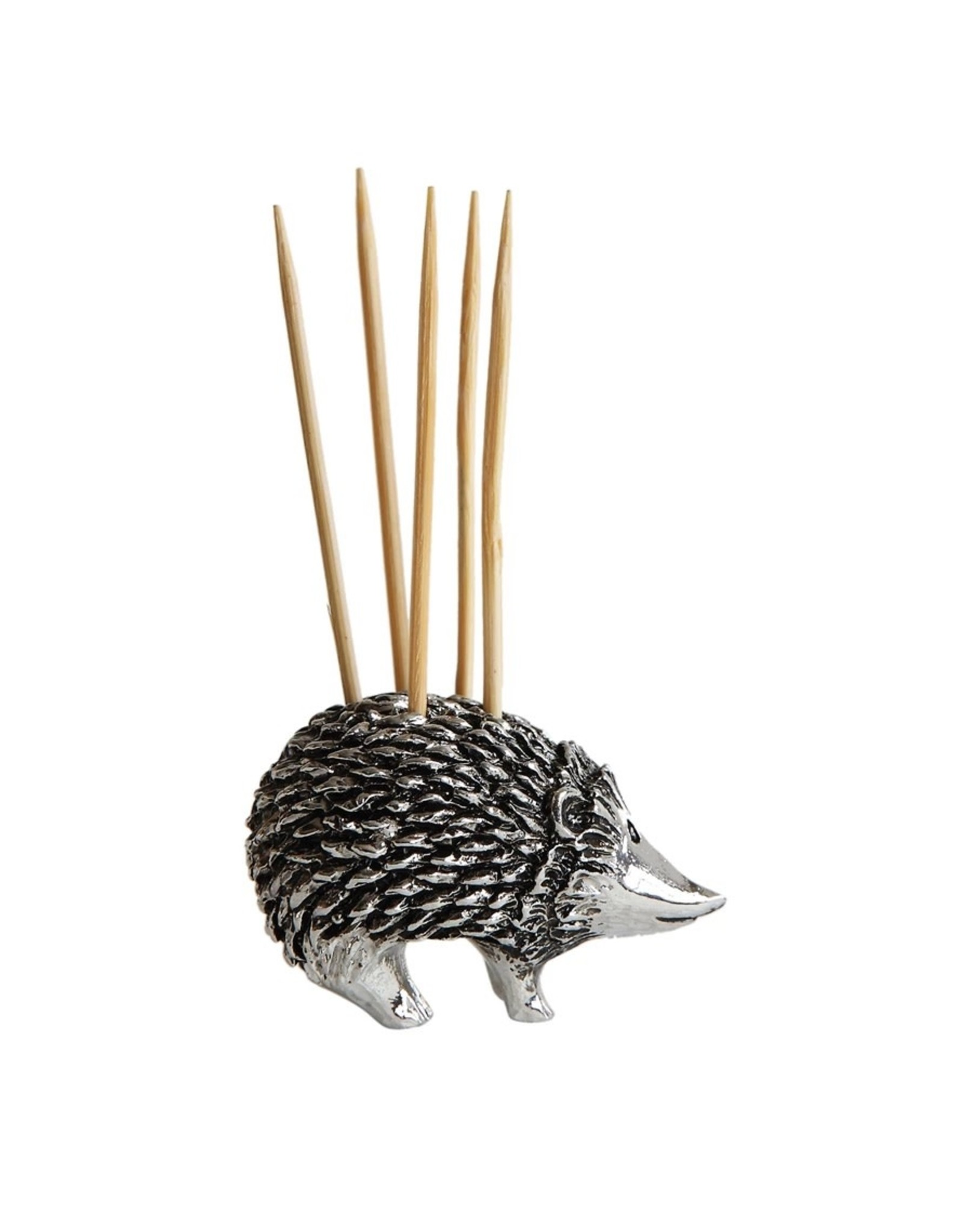 Pewter Hedgehog Toothpick Holder DA7183