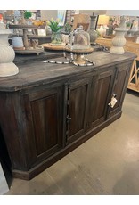 CAB1802 Traditional Farmhouse Sideboard 4 Panel DR 70.1x17.7x36.2
