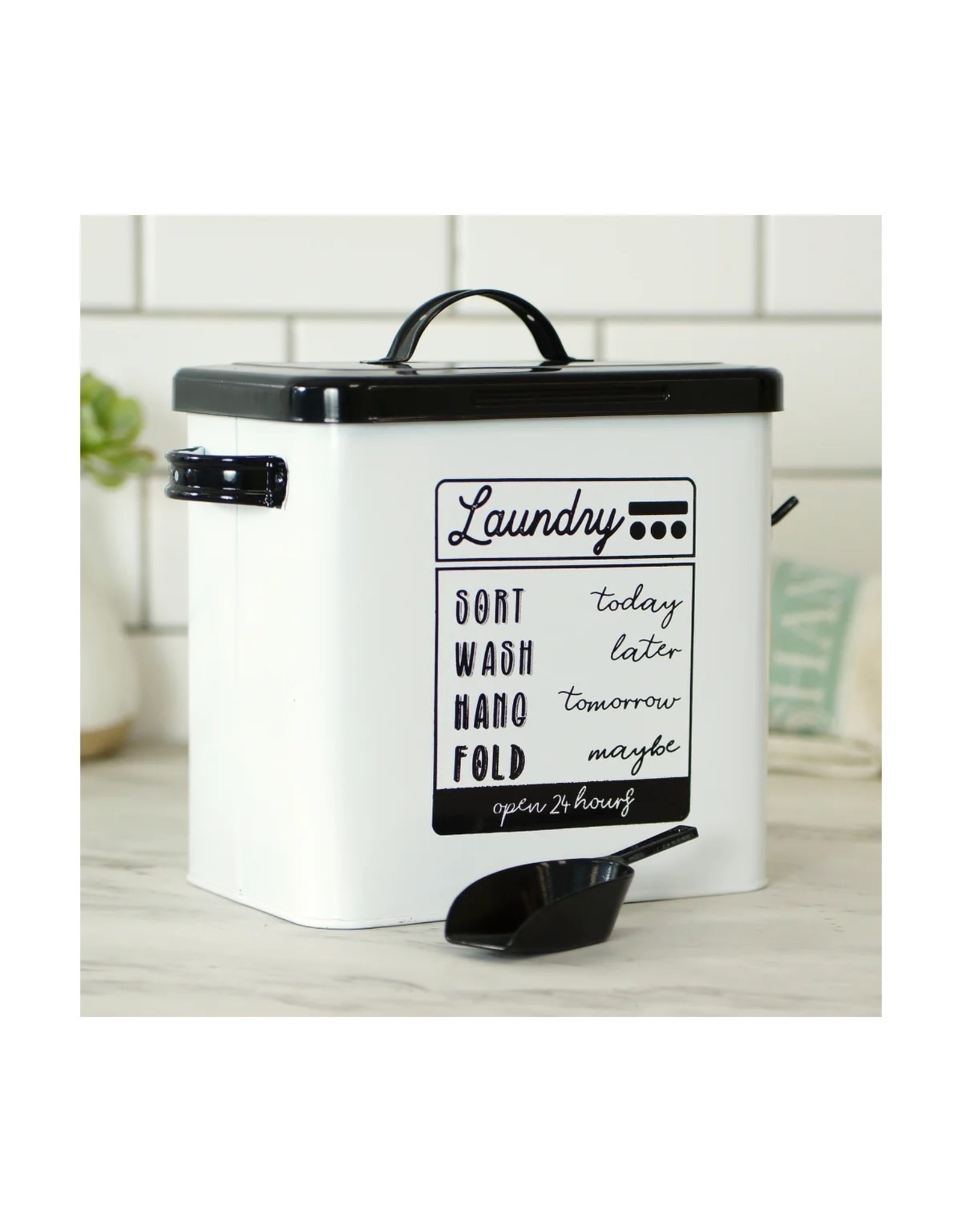 MT3239 Mtl Laundry Soap Container