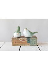 DF2759A Stoneware Bird Green