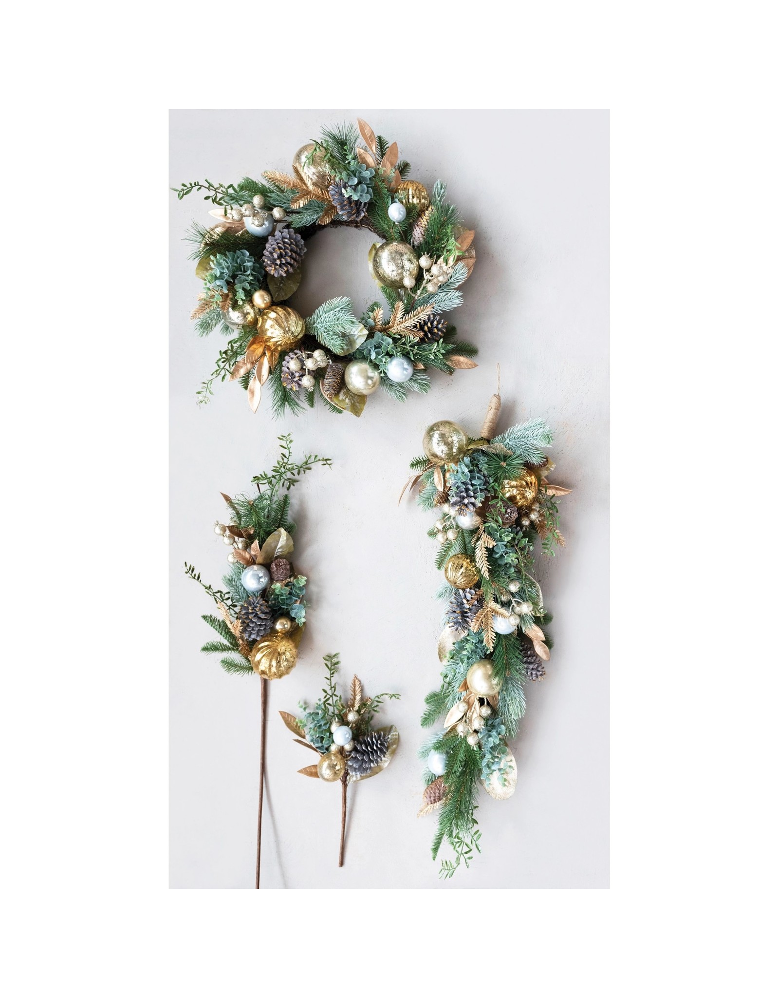 XS1242 24" Greenery Wreath