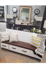 BAN 300 Bench w Drawers  72x19x36