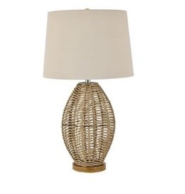 CVNAM724 Paxton Woven Table Lamp