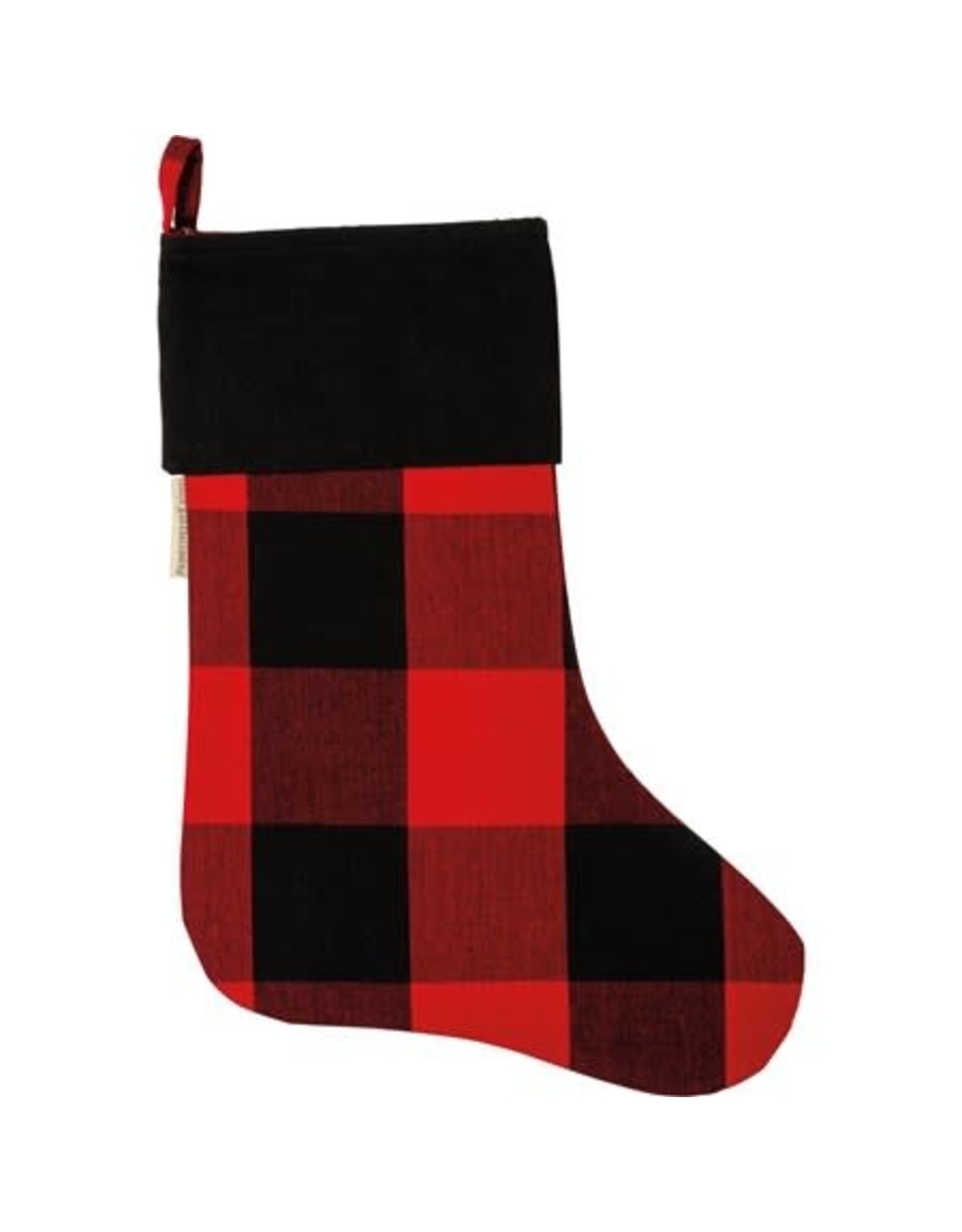 107266 Stocking Red/blk Check