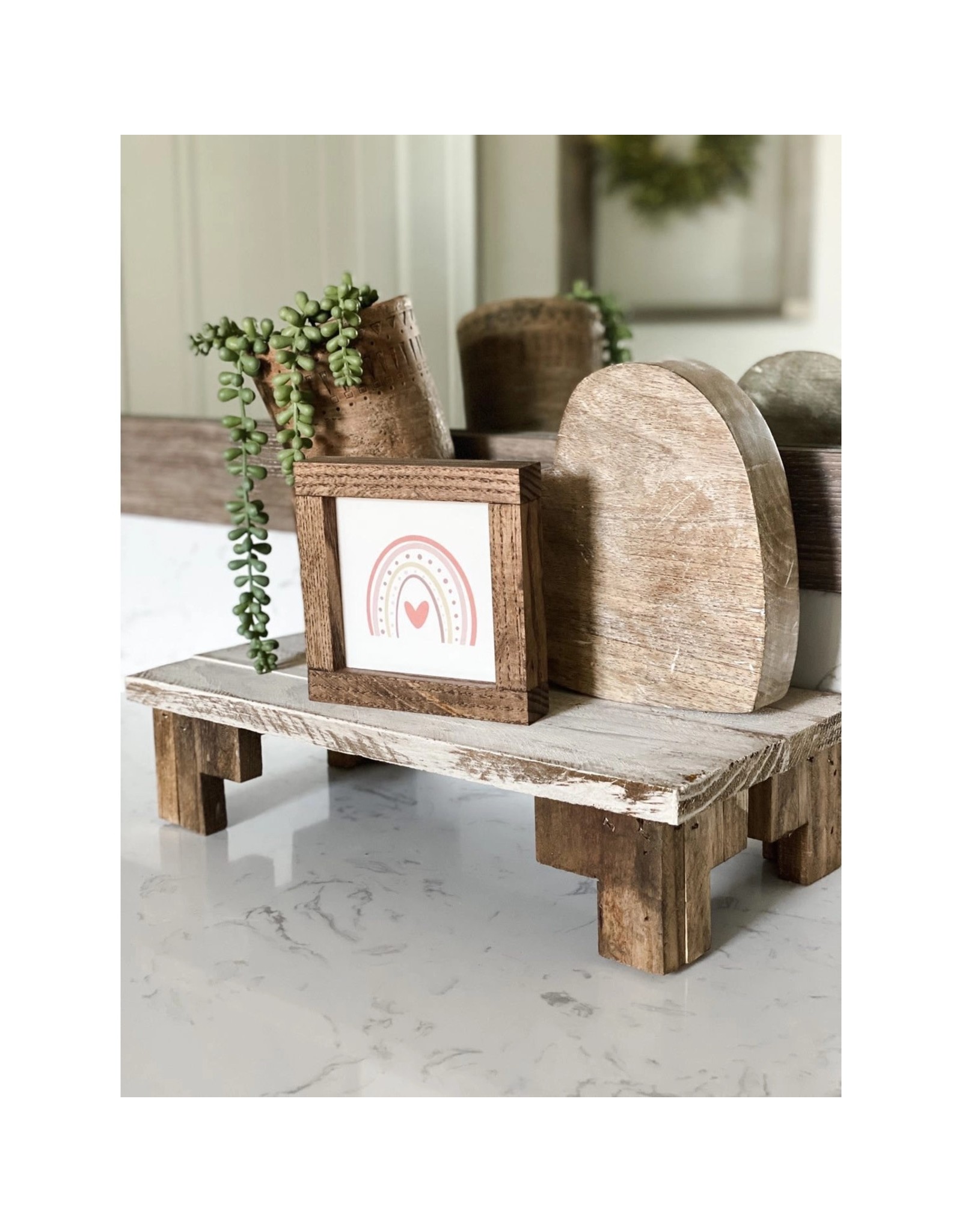 42-346  Rectangular Wood Pedestal