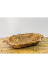 42-229-20-N Large Wood Bowl Natural