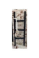 42-350-BL Wood Ladder Black