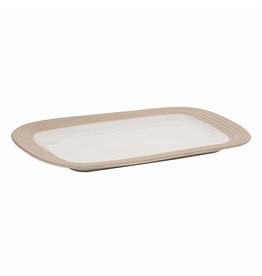 L0167 Stoneware Rectangular Platter