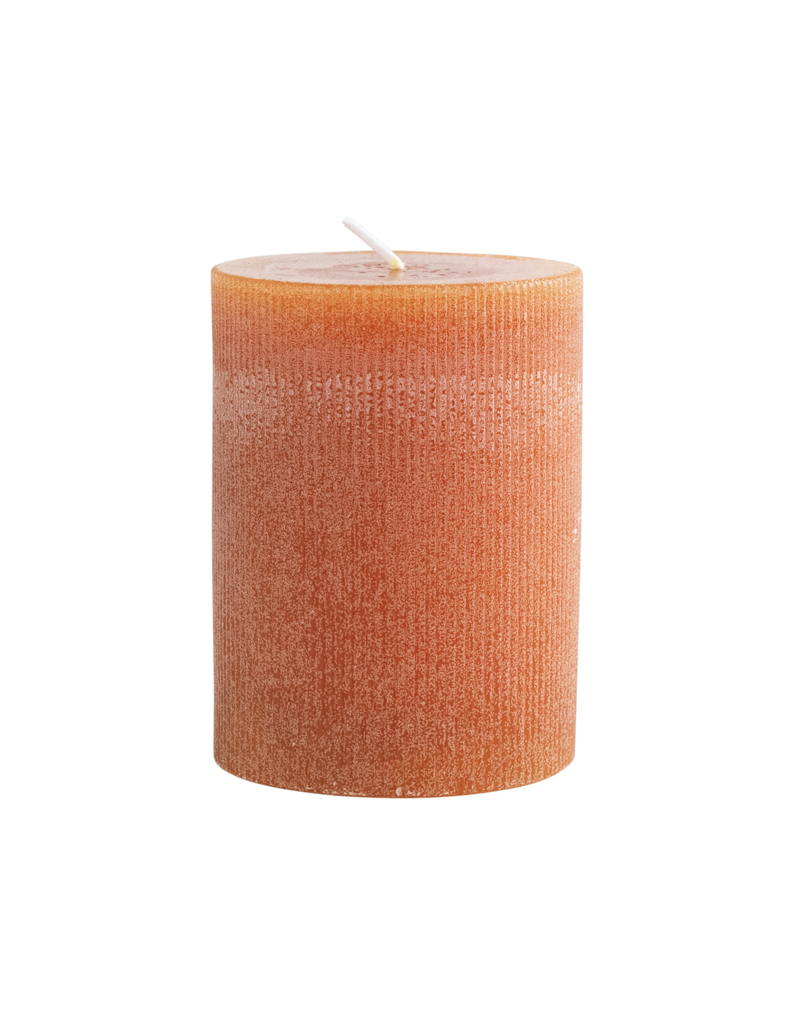 XM9779 Unscented Pleated Pillar Candle 3" x 4"