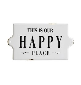 DA7668  Happy Place Sign