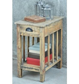 TAB197 End Table 1Drw 13.6x18.8x24"H