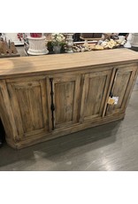 CAB1802 Traditional Farmhouse Sideboard 4 Panel DR 70.1x17.7x36.2