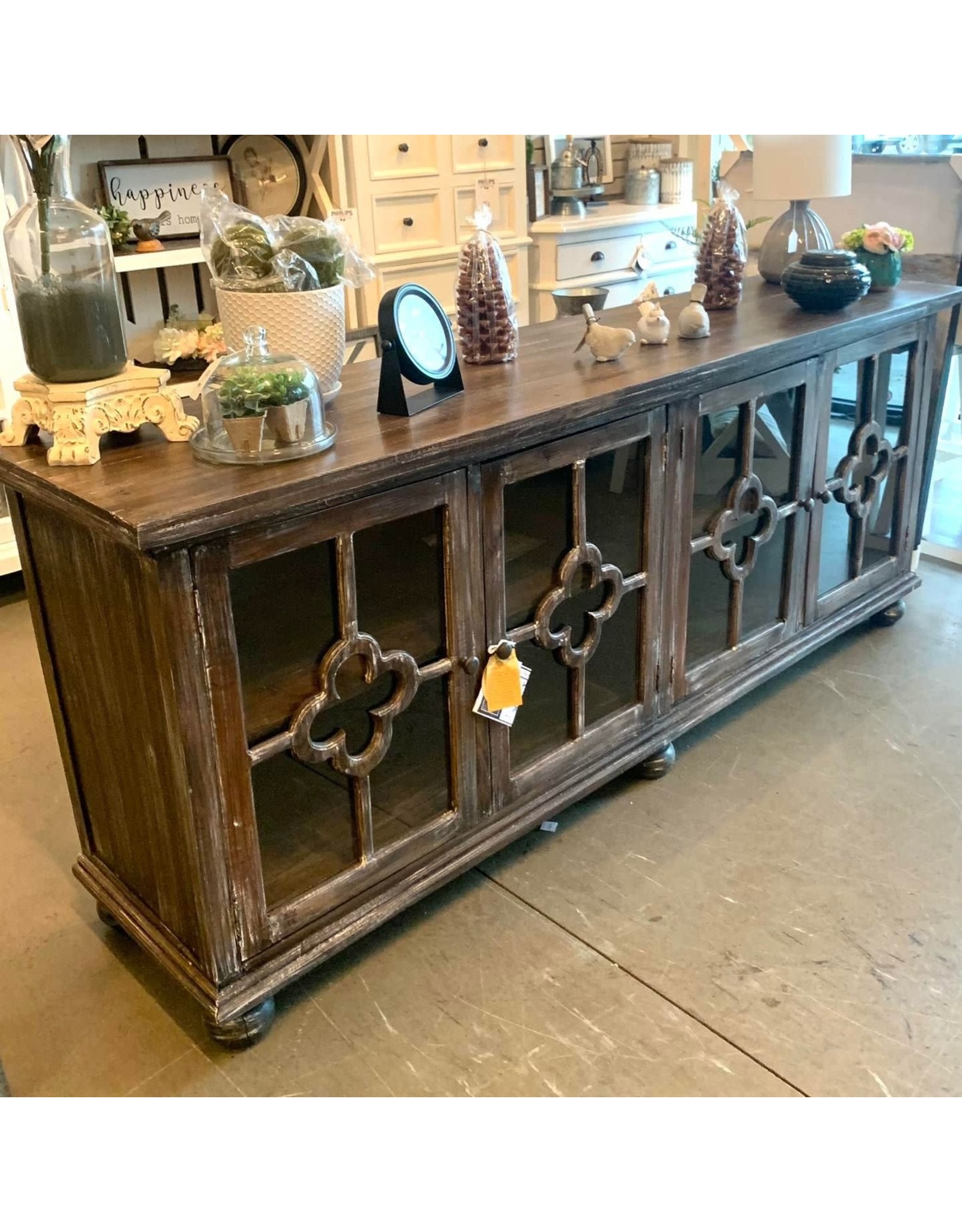 CAB1781 Credenza 4GD w/Clove Panel 87 x 21 1/4 X 35 7/8