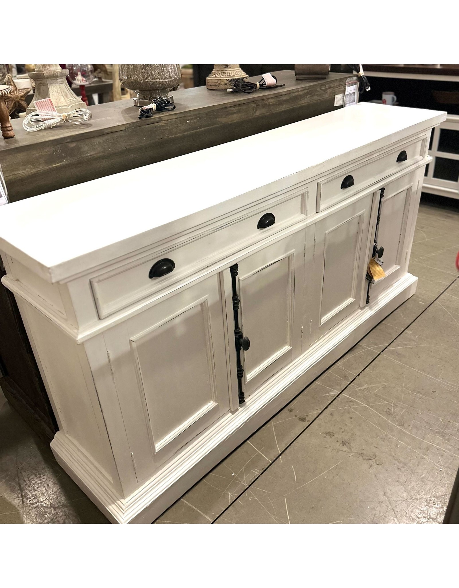 Credenza 4 dr 2Dwr w RG 68.1 x 16X34.5H