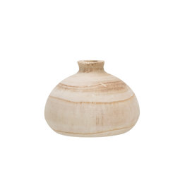 DF1863 Paulownia Wood Vase
