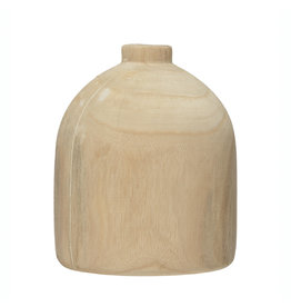 DF6144 Decorative Paulownia Wood Vase