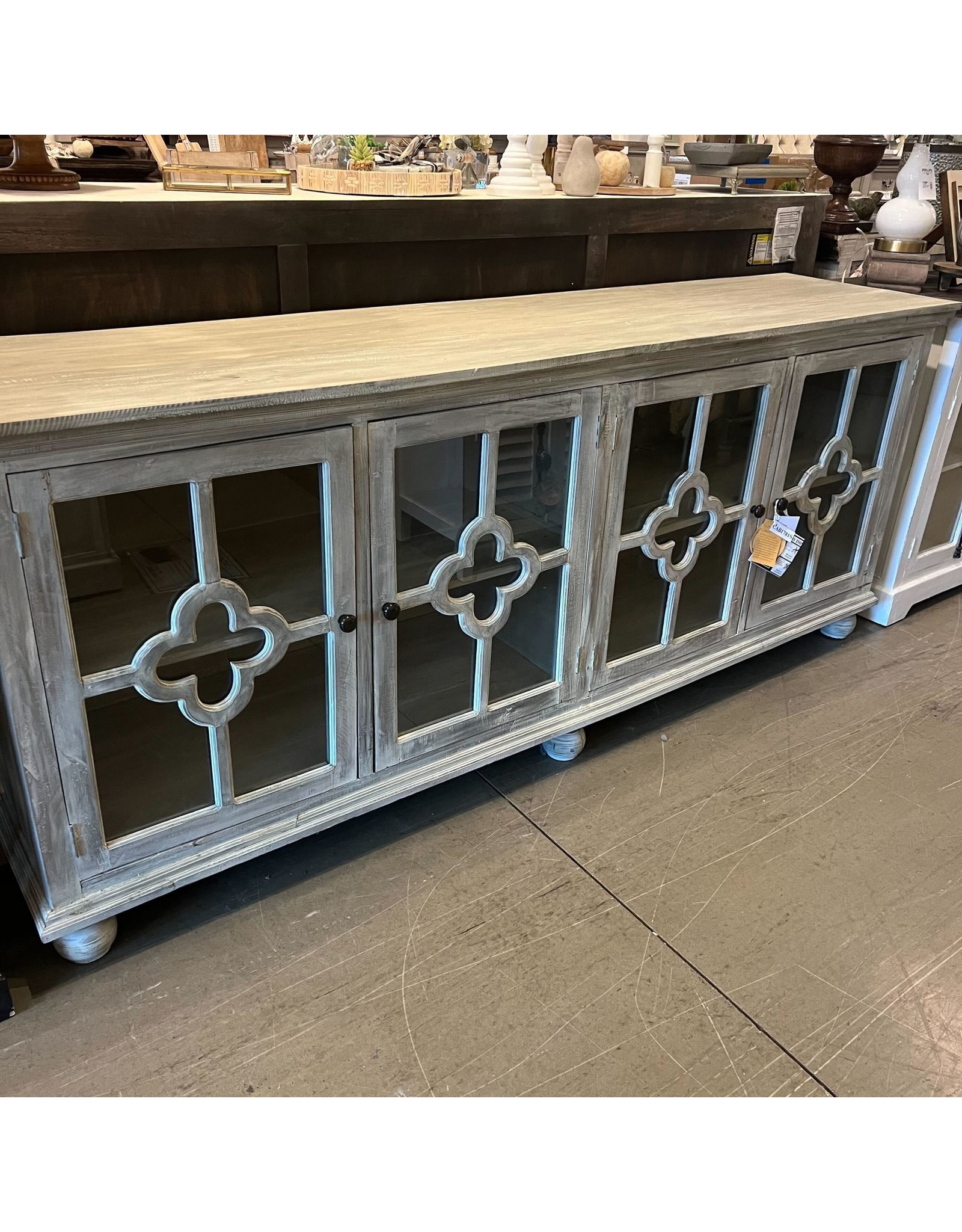 CAB1781 Credenza 4GD w/Clove Panel 87 x 21 1/4 X 35 7/8