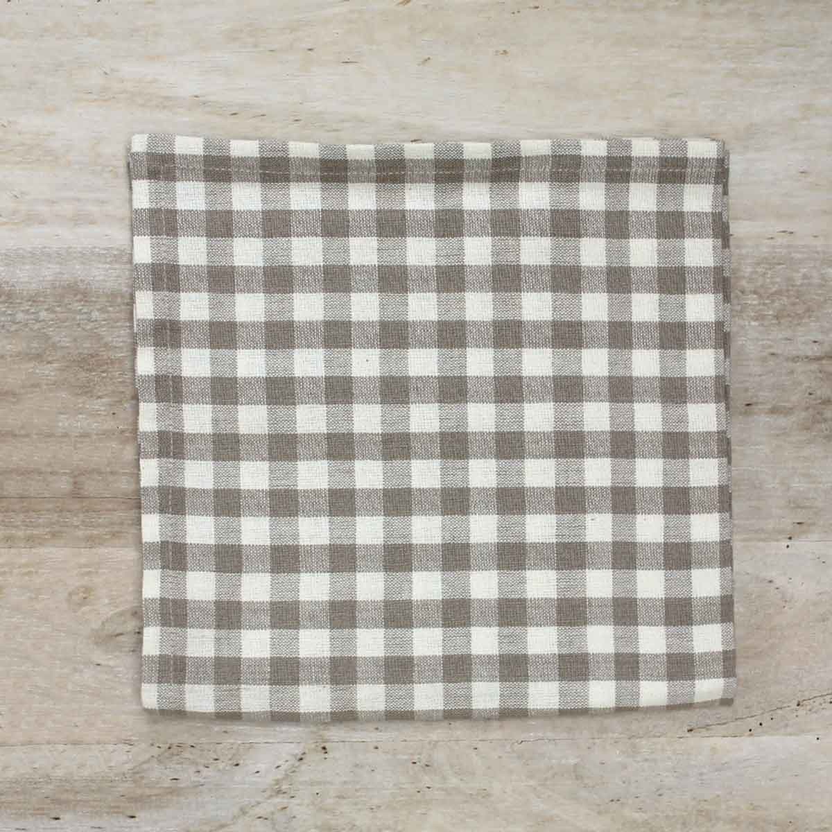 47567 Napkin Taupe/cream Phillips Trading