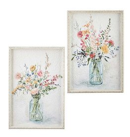 4257245 18" My Favorite Picks Textured Paper Framed Wall 2 styles EACH