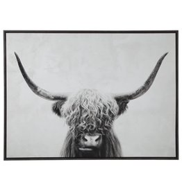 Wall Art Fuzzy Bull