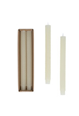 Unscented Hobnail Taper Candles in Box, Set of 2 CD2142