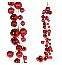 4' Red Ball Garland G3832771