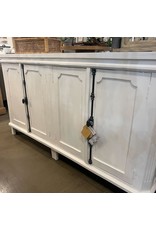 CAB291 Raised Panel Cradenza 5 Drs 70.8x17.7x38.6