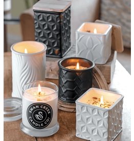 Black Tall Round Candle