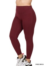 NSP-6108X Plus Hi Waist Full Length Legging