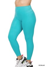 NSP-6108X Plus Hi Waist Full Length Legging