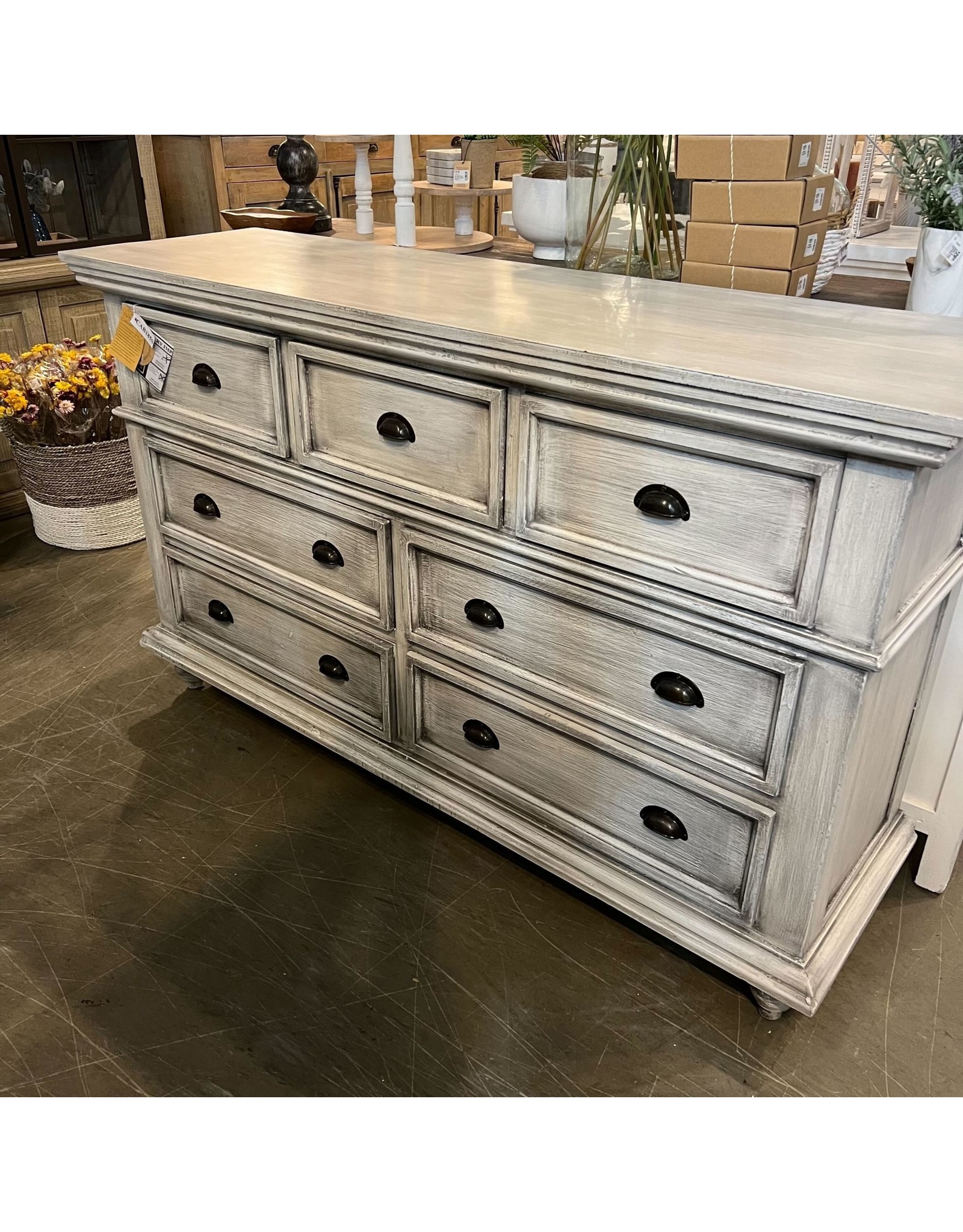 CAB185 Dresser 7Drw 62x18.1x37"H