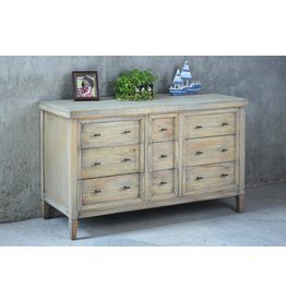 CAB421 Hamptons Chest 55.1x20.1x33.8"H