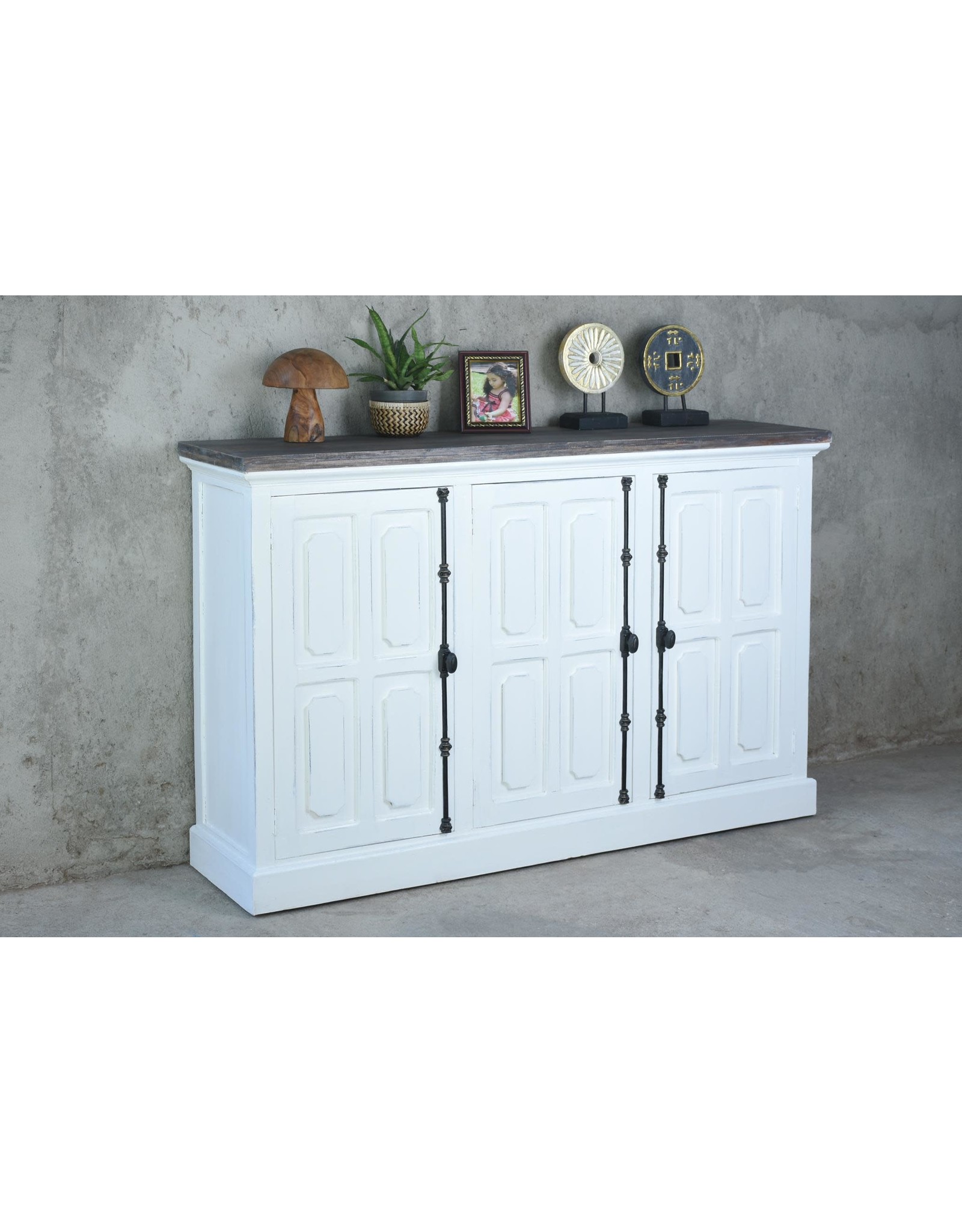 CAB203 American Sideboard  66.1x16.1x42.1"H