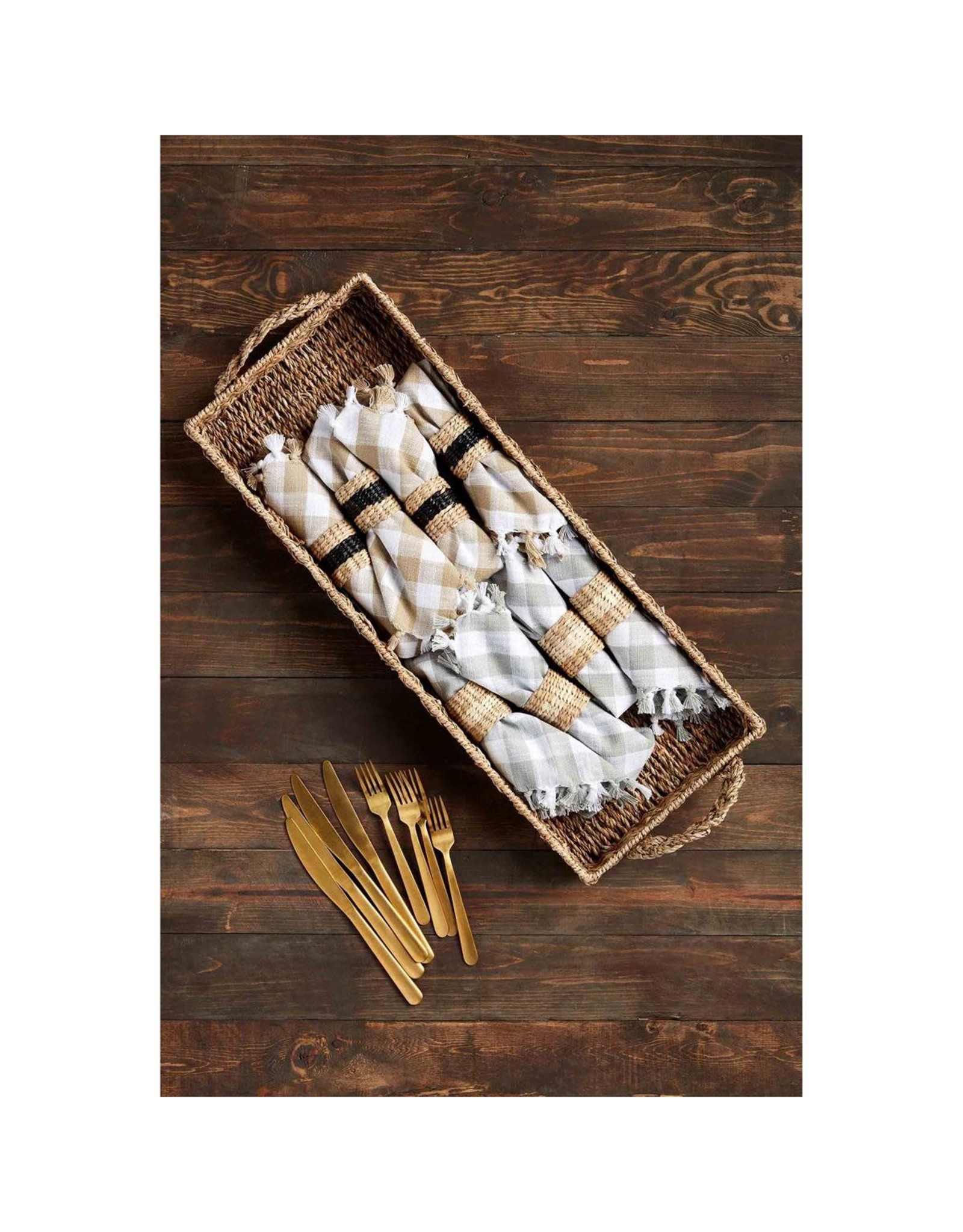 49500029 Seagrass Napkin Ring EACH