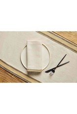 Jute Edge Cream Napkin EACH