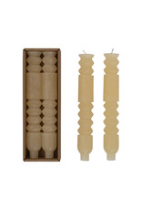 Unscented Totem Taper Candles in Box, Set of 2 CD2118